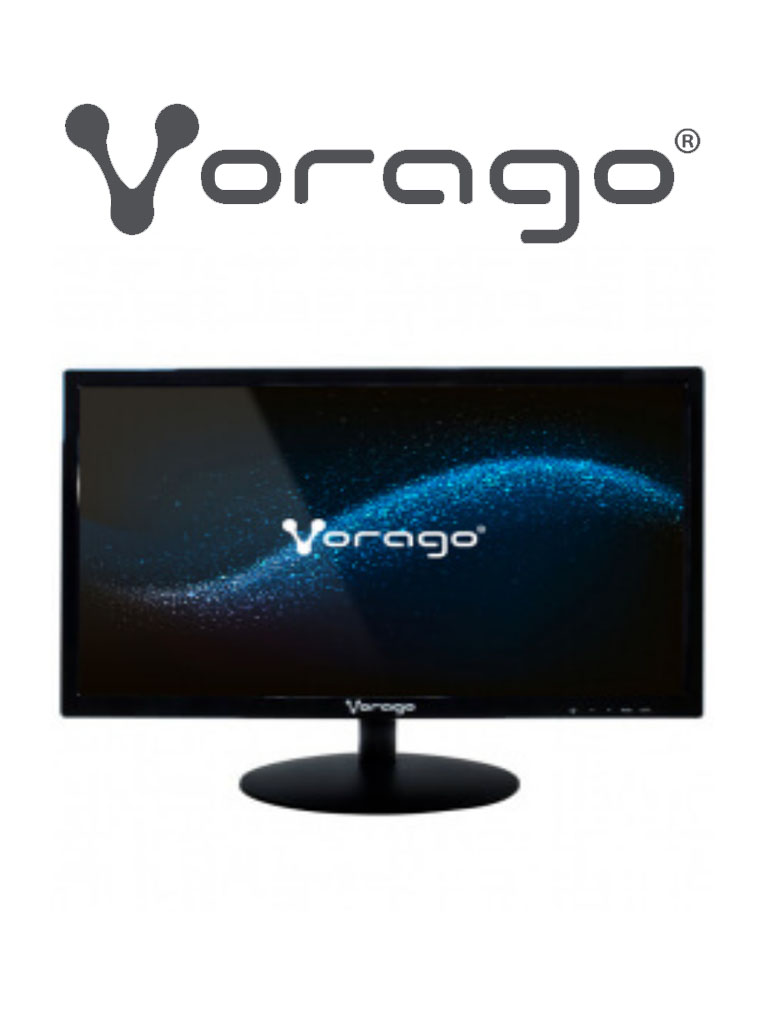 suspicaz Permiso insertar VORAGO W18200V3- Monitor led de 18.5 pulgadas/ Resolucion de 1366 X 768/ 1  Entrada VGA/ 1 Entrada HDMI/ Brillo 250 CD/M2/ Estándar vesa