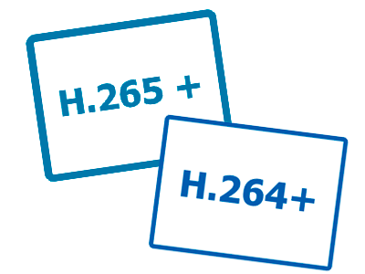  H.265+ H.264